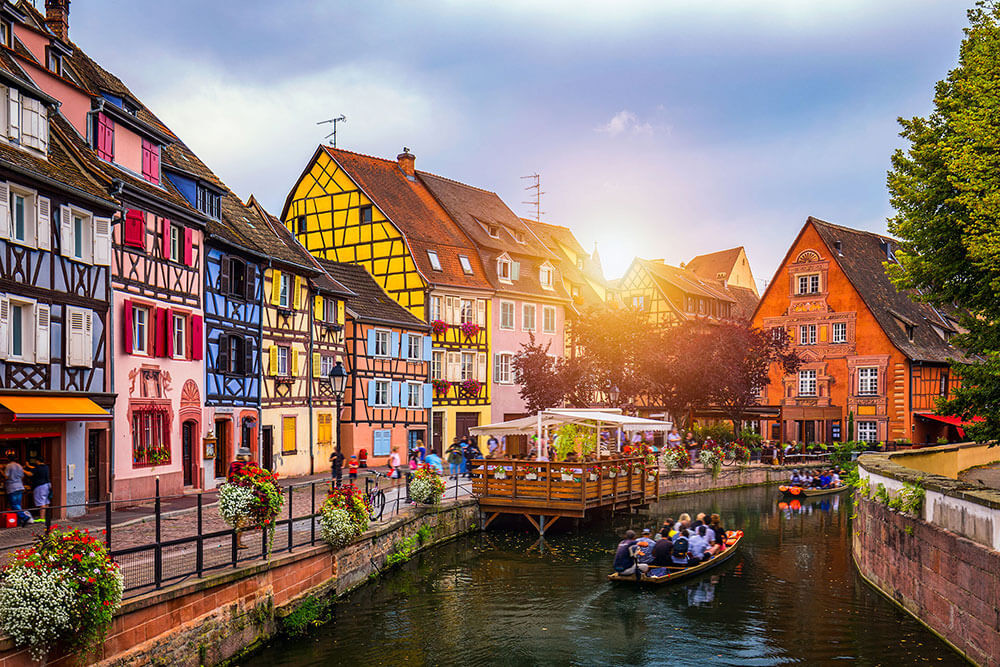 làng cổ Colmar Pháp
